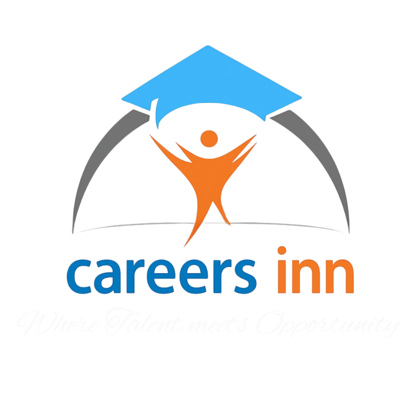 Careers inn logo with white tagline